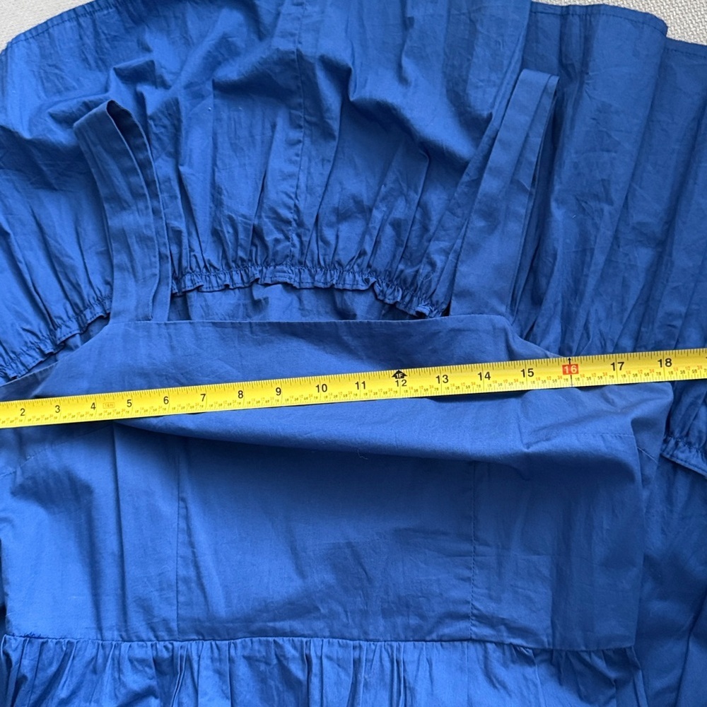 Who What Wear High Low Blue Dress - Picture 10 of 11